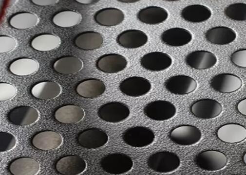 2.0mm Round Hole Perforated Aluminium Security Mesh With Stronger Structure
