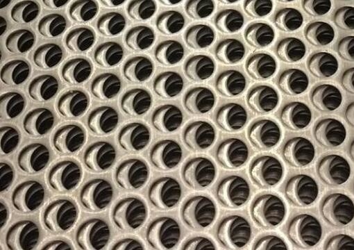 2.0mm Round Hole Perforated Aluminium Security Mesh With Stronger Structure