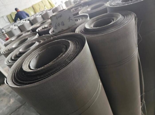 304 Reverse Dutch Weave Wire Mesh Mesh Count Up To 325/2300 0.90X0.71mm To 0.036X0.024mm