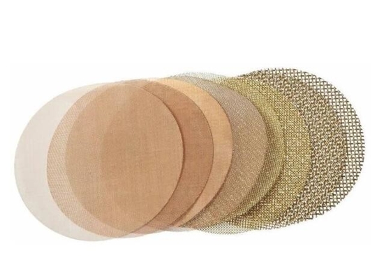 Brass Copper-Zinc Alloy Extruder Screen With Excellent Ductility