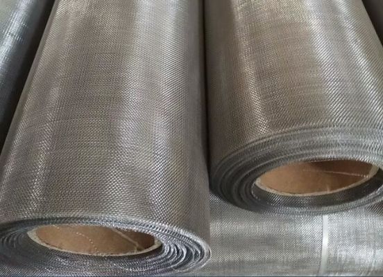 Pure 0.04 To 0.15mm Nickel Wire Mesh 20 mesh To 200 mesh Plain Weave