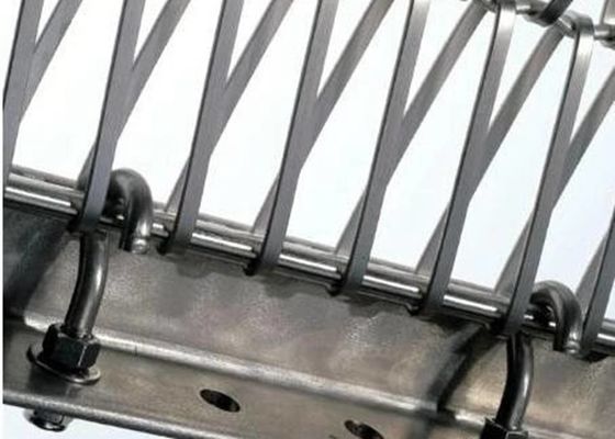 AISI 6mmx1mm Stainless Steel Metal Mesh For Architectural Decoration