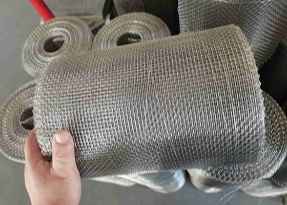 مش سیم بافته شده لبه بسته Ss با سبک Selvage