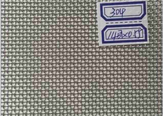 304 Crime Stainless Steel Security Mesh Screen Super Hardness