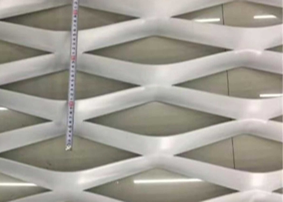 گالوانیزه آلومینیوم منبسط مش فلزی عرض 0.5m-2.5m