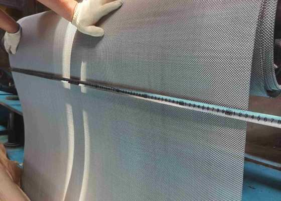 صفحه مش فلزی محافظ امنیتی ضد سرقت پروفیل آلومینیومی بافته شده ساده