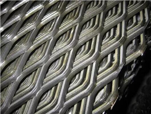 Aluminum Expanded Wire Mesh Panel Sheet 0.5-8mm Thickness Long Service Life