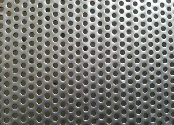 صفحه سوراخ SS304 فولاد ضد زنگ 0.5 میلی متر تا 10 میلی متر سوراخ گرد