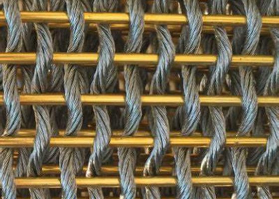 مش مس 0.45 میلی متر 0.6 میلی متر ، مش سیم تزئینی بافته شده