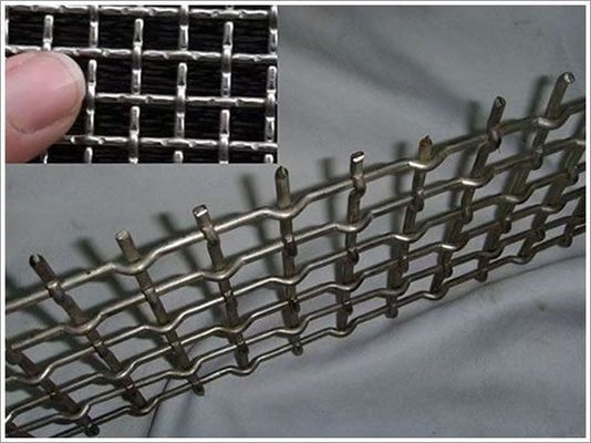 مش ساده سیم پیچ فولادی 8 اینچی برای معدن و معدن